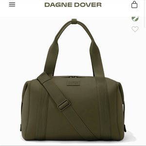 Dagne Dover Landon Carryall Large Dark Moss